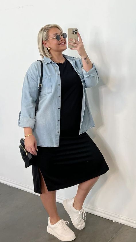 Curvy Casual Outfits, Outfits Gorditas, Plus Size Looks, Shirt Dress Outfit, Plus Size Fall Outfit, Look Plus Size, Classy Casual Outfits, Shirt Dress Style, Curvy Outfits