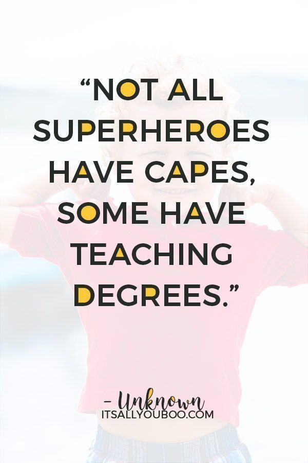 a woman with her hands behind her head and the words not all superheros have capes, some have teaching degrees