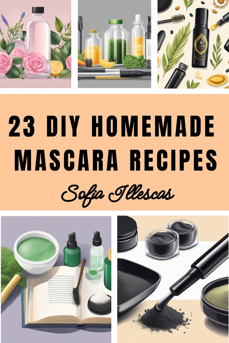 23 DIY Homemade Mascara Recipes Diy Beauty Products Recipes, Diy Mascara Recipes, Mascara Recipe, Mascara Diy, Homemade Mascara, Diy Makeup Recipe, Perfect Mascara, Contouring Techniques, It Makeup