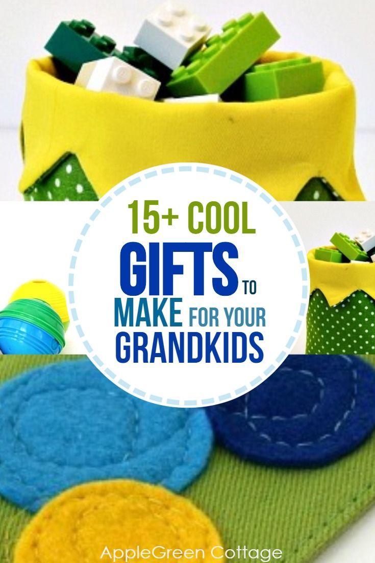 an image of gifts to make for your grandkids