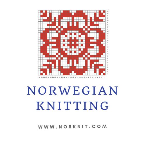 the logo for norwegian knitting company