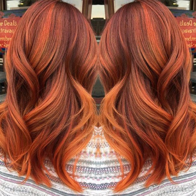 A look at the pumpkin spice hair trend taking Instagram by storm. Spice Hair Color, Pumpkin Spice Hair Color, Pumpkin Spice Hair, Highlight Ideas, Hair Highlight, Hair Color Orange, Violet Hair, Dimensional Color, Gorgeous Hair Color