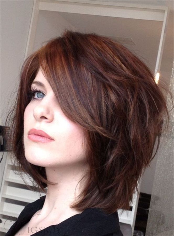 Lob Haircut Layered, Brown Bob Hair, Sanggul Modern, Kort Bob, Haircuts For Medium Length Hair, Round Face Haircuts, Medium Length Hair Cuts, Hair Today, Short Hairstyles For Women