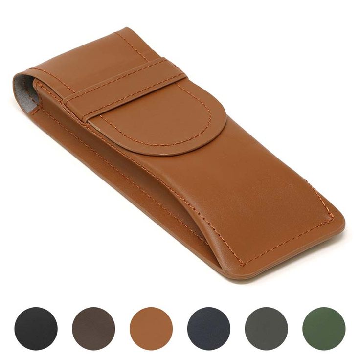 The DASSARI smooth leather watch pouch is perfect for protecting your timepiece when traveling or storing it any time it’s not being worn. Made from genuine leather, this pouch will hold a watch with a case up to 48mm large. Portable Leather Pouch For Daily Use, Leather Portable Pouch For Daily Use, Brown Pouch Pencil Case For Travel, Brown Travel Pouch Pencil Case, Travel Brown Pouch Pencil Case, Leather Round Case For Everyday Use, Modern Portable Leather Cases, Modern Leather Cases For Personal Use, Leather Pouch With Case For Everyday Use