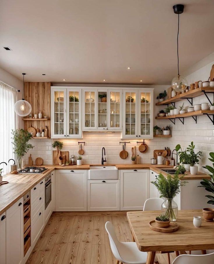 Dream House Rooms, Boho Kitchen, Kitchen Inspiration Design, Dream House Interior, Dream House Decor, Ideas Living, Ideas Home, Kitchen Style, Dream Home Design