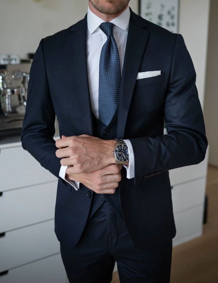 Dark Navy Blue Suit, Navy Blue Suit Men, Navy 3 Piece Suit, Dark Navy Suit, Groom Suit Navy, Navy Slim Fit Suit, Navy Suit Wedding, Dark Blue Suit, Dark Suit