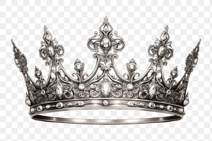 Queen Crown Illustration, Tiara Png, Png Crown, Crown Illustration, Crown Images, Crown Png, Crown Drawing, Tiara Silver, Queen Png