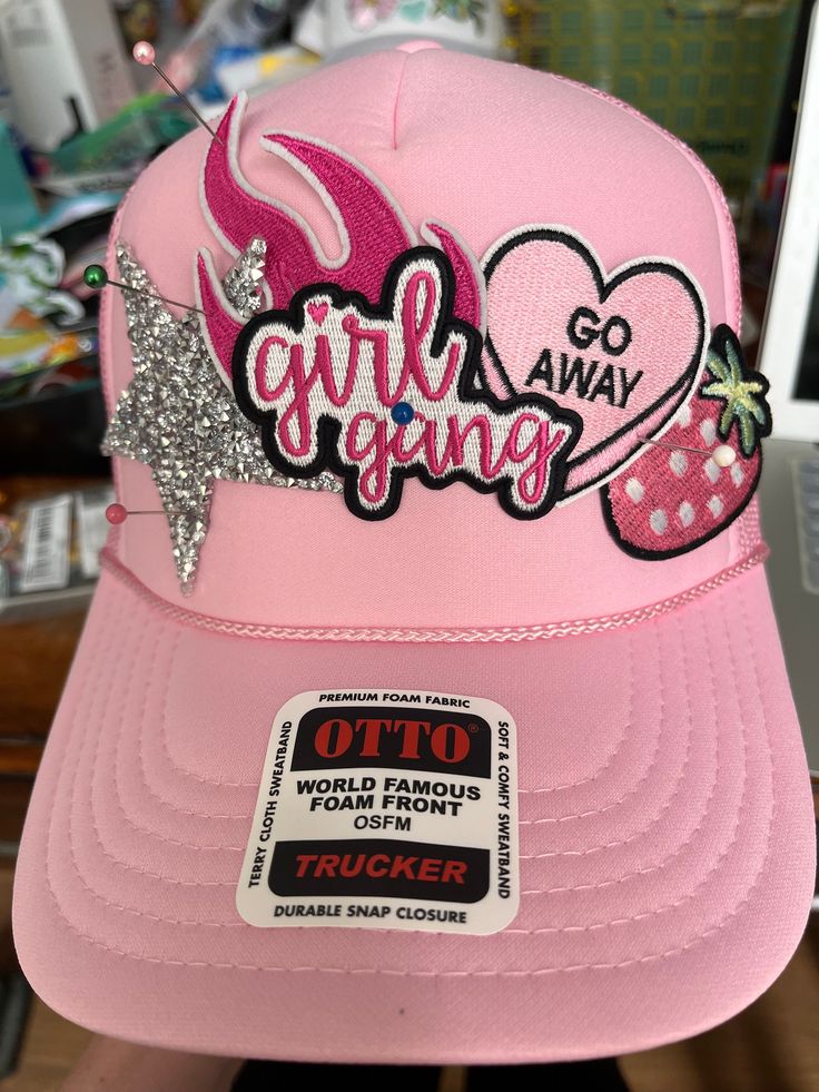 Custom Patch Trucker Hat - Etsy Patch Hats, Custom Patch, Custom Patches, Trucker Cap, Caps Hats, Trucker Hat, Accessories Hats, Bathing Beauties, Ships