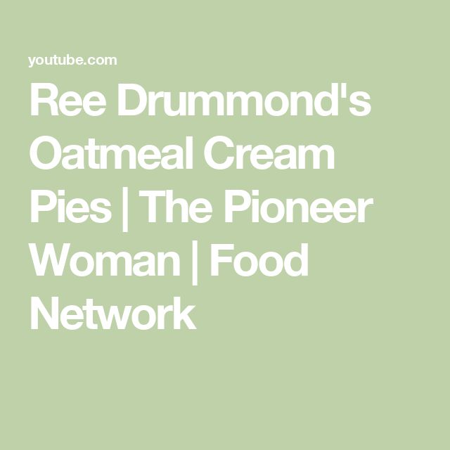 the text reads free drumming's oatmeal cream pies the pioneers woman food network