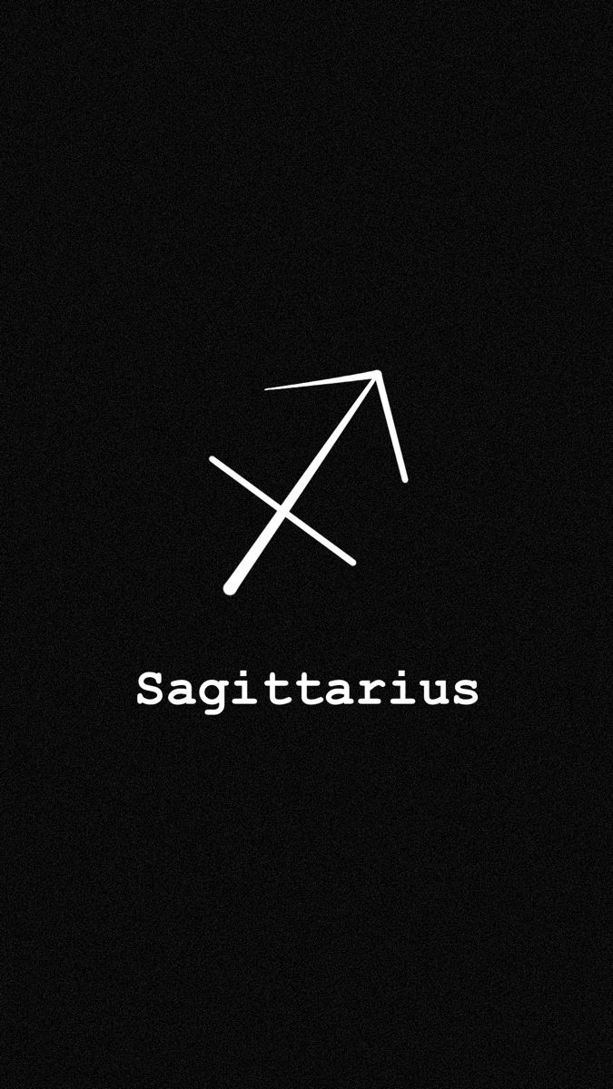 the logo for sagittarius is shown on a black background with white letters