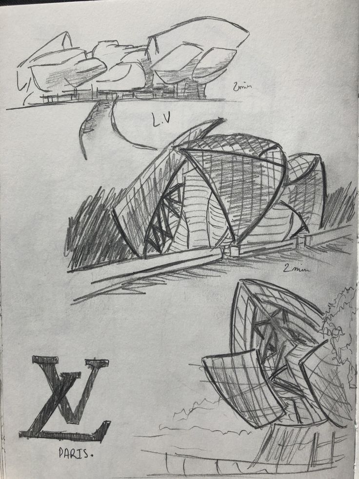 some drawings that are on top of a piece of paper with the letters x and y in it