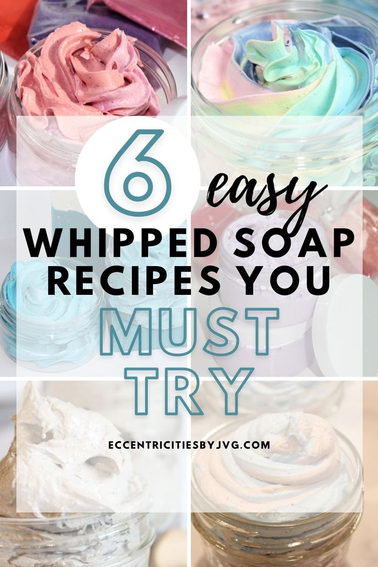 six easy whipped soap recipes you must try