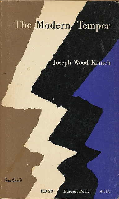 the modern temper book cover with blue, brown and black squares on it