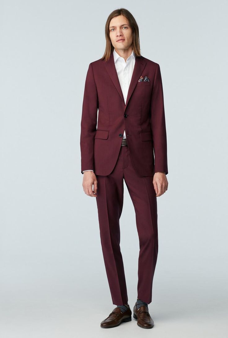 Our Milano collection has long been an Italian favorite. The luscious Northern Italian wool creates a clean look in variety of sharp colors from burgundy to orange. Burgundy Single Breasted Suit With Suit Collar, Burgundy Single-breasted Suit With Suit Collar, Burgundy Single-breasted Suit For Formal Occasions, Fitted Burgundy Blazer For Tailoring, Tailored Single Breasted Burgundy Suit, Tailored Single-breasted Burgundy Suit, Elegant Burgundy Suits For Workwear, Elegant Burgundy Workwear Suit, Elegant Burgundy Suit For Work