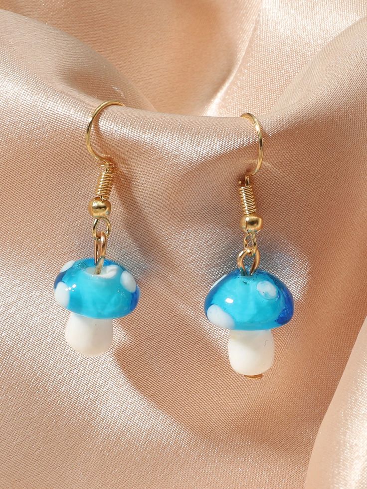 Weird Jewelry, Mushroom Earrings, Kawaii Jewelry, Funky Earrings, Funky Jewelry, Girly Jewelry, Jewelry Inspo, Fun Earrings, Pretty Jewellery