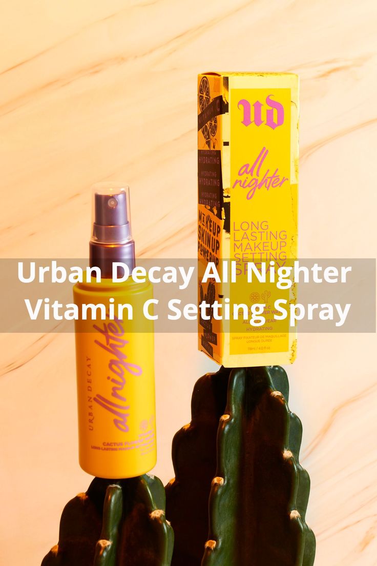 From dusk till dawn 🌑 ☀️ Urban Decay All Nighter Vitamin C Setting Spray keeps your makeup on. This supercharged spray keeps makeup in place for up to 16 hours while pumping it with vitamin C to brighten dark spots and reveal a smooth complexion. Hydrating Makeup, From Dusk Till Dawn, Urban Decay All Nighter, All Nighter, Dusk Till Dawn, Setting Spray, Energy Drink Can, Urban Decay, Dark Spots