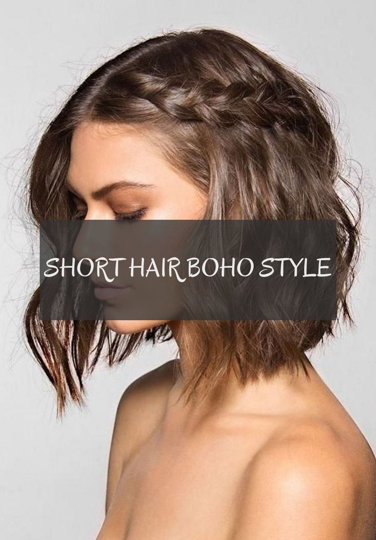 Boho Hair Styles For Short Hair, Boho Hairstyles For Shoulder Length Hair, Short Hair Bohemian Style, Hippy Short Hairstyles, Medium Boho Hairstyles, Boho Chic Hairstyles Short, Boho Medium Hairstyles, Bohemian Short Hairstyles, Hippy Short Hair