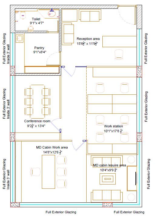 the floor plan for a kitchen and living room in an apartment with two separate areas