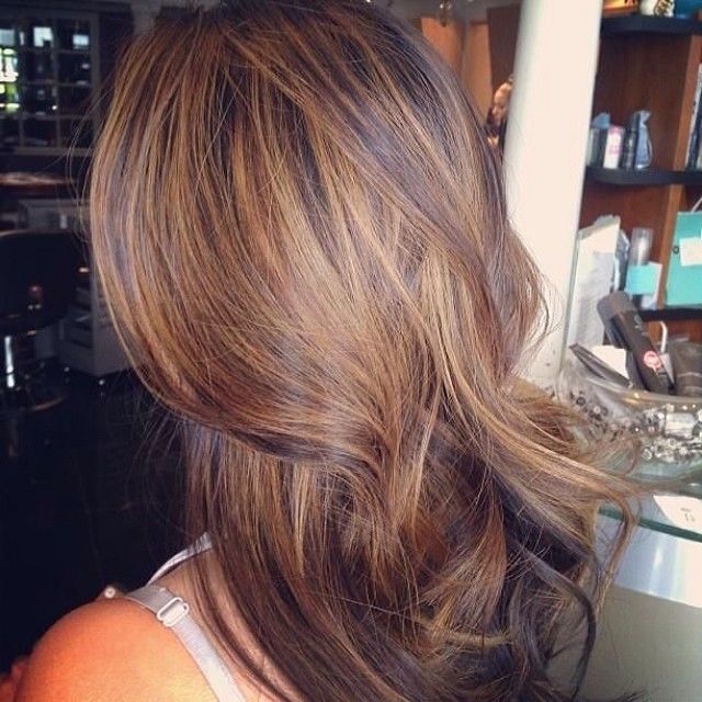 brown hair with soft highlights Hair Winter, Caramel Highlights, Hair Brown, Winter Hair, Hair Color And Cut, Balayage Highlights, Hair Envy, Girl Hair, French Girl