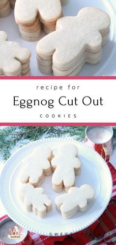 recipe for eggnog cut out cookies