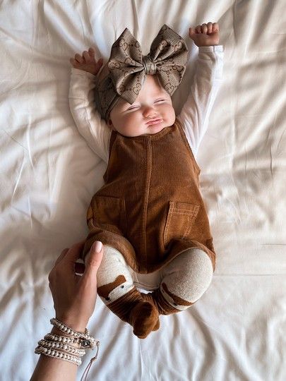 #liketkit http://liketk.it/2YPg9 @liketoknow.it #LTKbaby #LTKbump #LTKfamily baby girl fall outfit, designer inspired Bebe Clothing, Fall Baby Clothes, Girls Fall Outfits, Foto Baby, Fall Baby