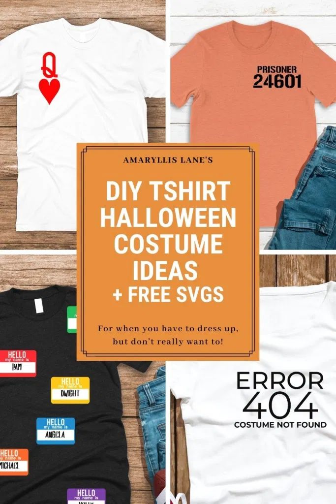 t - shirts with the text diy tshirt halloween ideas and free svg's