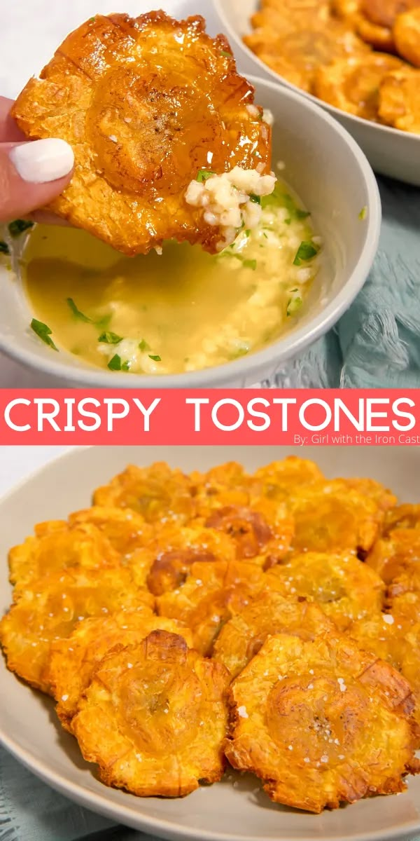 crispy tostones are an easy appetizer for any occasion