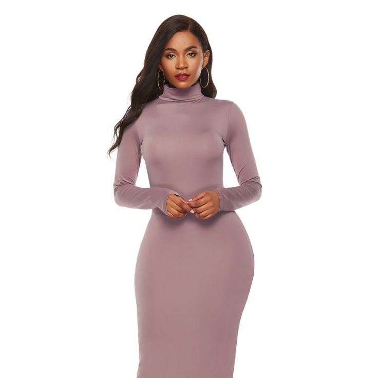 Shipping 4-6 Days Features: Basic Style Fit Type: Bodycon Sheer: Opaque Stretch: No Stretch Body: Not Lined Material Composition: 80% Polyester, 20% Spandex Care Instructions: Machine Wash Cold. Tumble Dry Low. Imported Product Measurements: S: Bust 32-35.9 In, Sleeve Length 23.8 In, Waist 25-29.3 In, Length 58.5 In, Hip 35.1-39 In M: Bust 33.9-37.8 In, Sleeve Length 24.2 In, Waist 27-31.2 In, Length 59.3 In, Hip 37.1-41 In L: Bust 35.9-39.8 In, Sleeve Length 24.6 In, Waist 29-33.2 In, Length 60 Mock Neck Dress Long Sleeve, Roman Dresses, Formal Long Sleeve Dress, Long Sleeve Dress Maxi, Roman Dress, Long Sleeve Dress Formal, Mock Neck Dress, Mock Neck Long Sleeve, Slim Dress