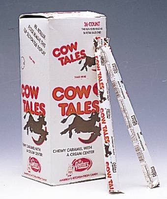 cow tales pencils are in a carton and the box is full of them