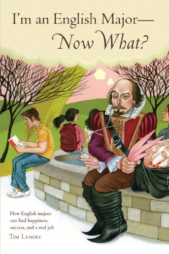 the cover of i'm an english major - now what?, with children sitting around