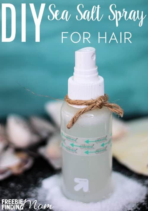 DIY Sea Salt Spray for Hair Beach Wavy Hair, Salt Spray For Hair, Diy Sea Salt Spray, Sea Salt Spray For Hair, Wavy Beach Hair, Spray For Hair, Sea Salt Spray, Hair Diy, Diy Sprays