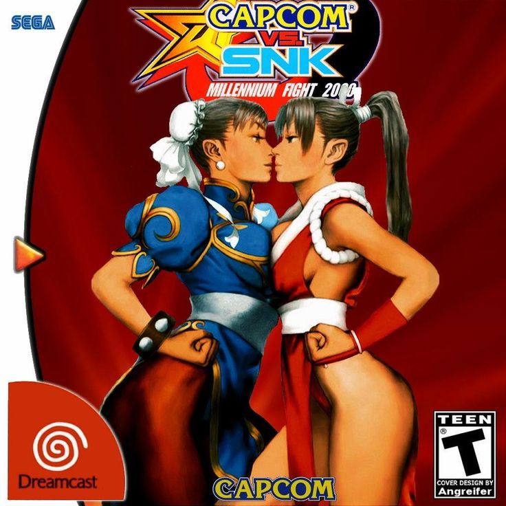 the cover art for the game caraom snk, featuring two women in costumes