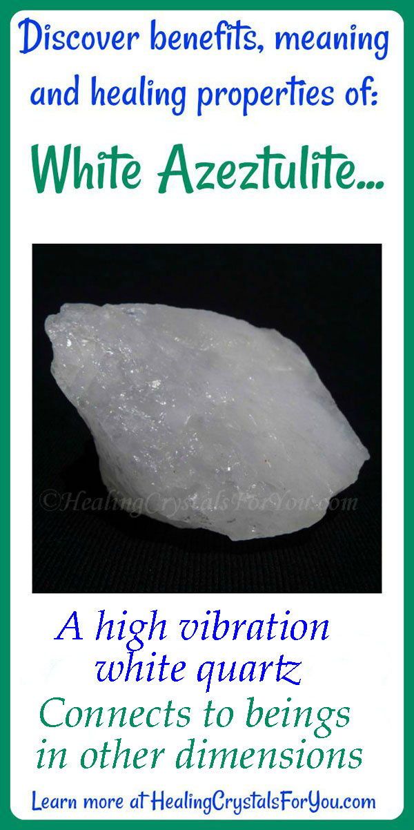 White Azeztulite is a high vibration white quartz connects to beings in other dimensions #WhiteAzeztulite #highvibrationstone #whitequartz #otherdimensions #HealingCrystals #CrystalProperties #MeaningsandUse Azeztulite Meaning, Quarts Crystal, Healing Crystals For You, Crystals For Healing, White Quartz Crystal, Crystal Work, Crystal Uses, Earth Gift, Other Dimensions