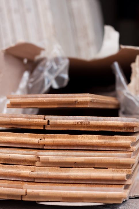 several pieces of wood stacked on top of each other