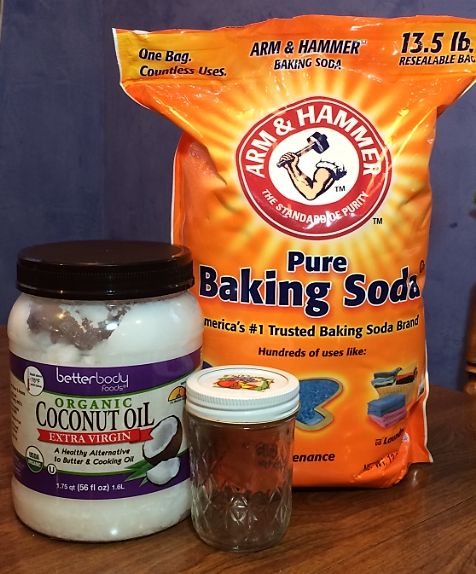 the ingredients needed to make homemade baking sodas