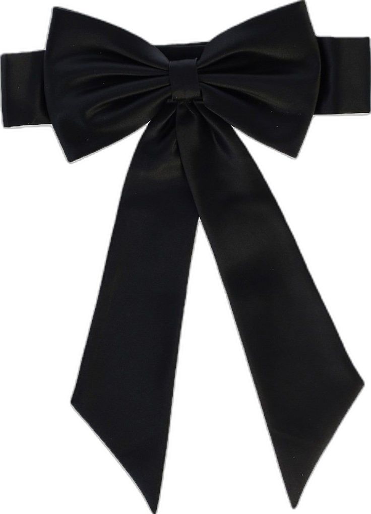 Chic Satin Bow With Ribbon, Chic Satin Bow With Ribbon Details, Chic Satin Bow For Party, Chic Party Bow Tie With Ribbon, Elegant Bow Sash For Party, Elegant Party Sash With Bow, Elegant Party Sash With Decorative Bow, Elegant Party Sash With Bow Tie Back, Satin Sash