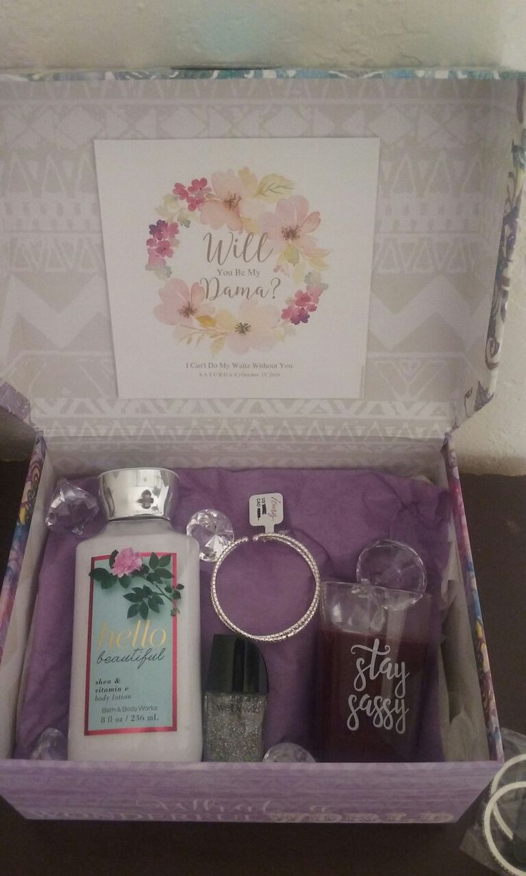 an open box containing personal care items