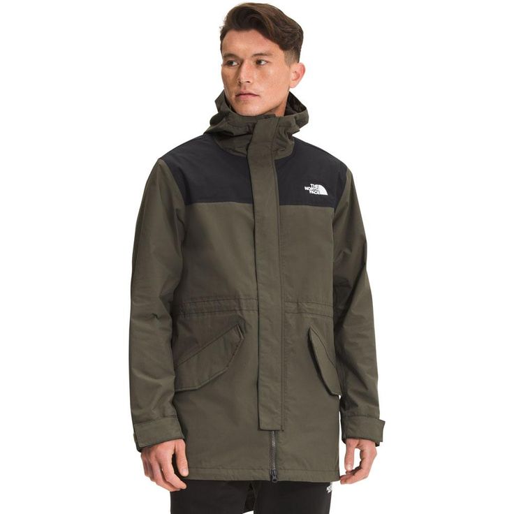 The North Face City Breeze Rain Parka Men's Sporty Green Parka, Sporty Green Waterproof Parka, Green Sporty Waterproof Parka, Green Waterproof Raincoat For Sports, Functional Waterproof Parka For Outdoor Work, Green Waterproof Sports Raincoat, Green Waterproof Sporty Parka, Waterproof Functional Parka For Outdoor Work, Green Weatherproof Parka For Hiking