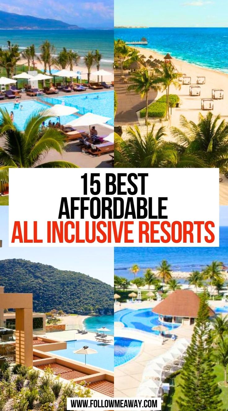 15 Best Affordable All Inclusive Resorts Best Vacation Spots For Couples, All Inclusive Resorts On A Budget, Best Tropical Vacations All Inclusive, Best Vacation Spots In Mexico, Best Beach Vacations For Couples, Best Couple Travel Destinations, Best All Inclusive Resorts For Families With Teens, Best All Inclusive Resorts For Families Caribbean, Tropical All Inclusive Resorts