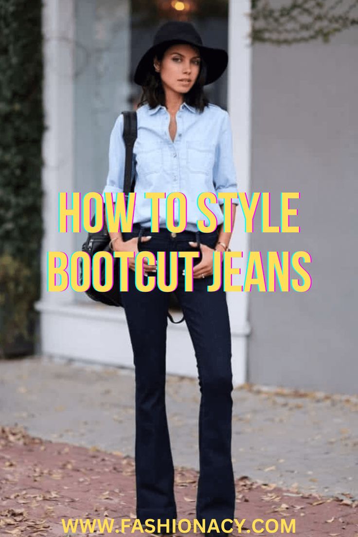 How to Style Bootcut Jeans For Women Bootcut Jeans Style For Women, Bootcut Jeans Outfit Dressy, Best Boot Cut Jeans For Women, Bootcut Jeans Outfit Casual Winter, How To Wear Bootleg Jeans, Boot Cut Jeans Outfit Spring, How To Style Bootcut Jeans Casual, Bootcut Denim Outfit, How To Style Bootleg Jeans