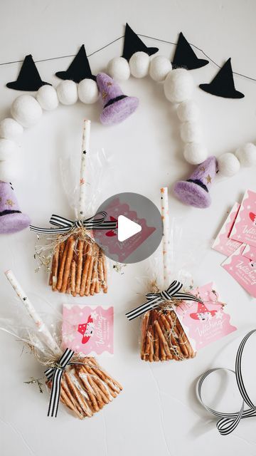 a video demonstrating how to make handmade treats for the holiday season, including pretzels and marshmallows