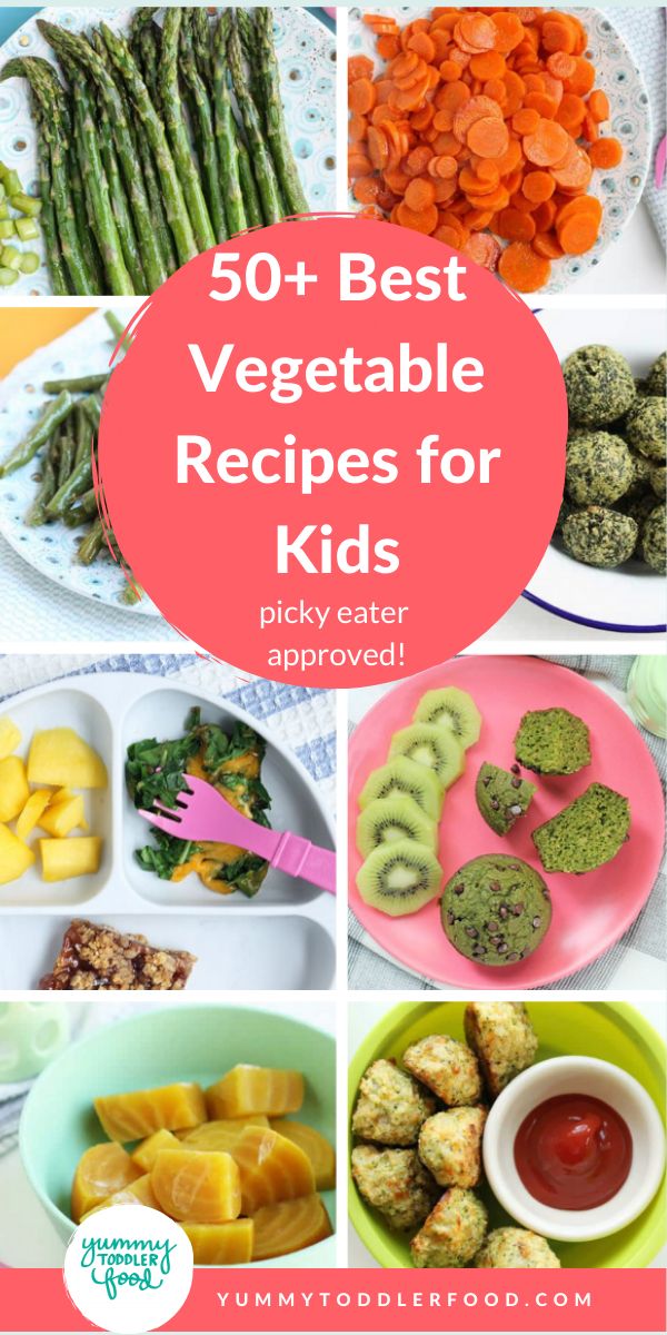 the best vegetable recipes for kids