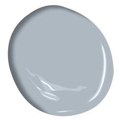 a white paint color with an oval shape