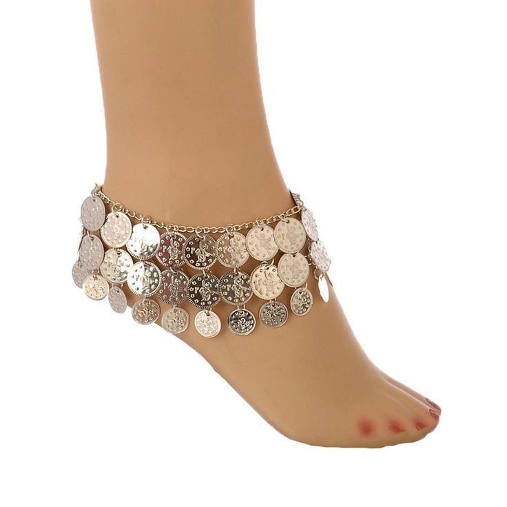 One of the largest and best collections of Belly Dance Anklet with Coins anywhere on the web. Miss Belly Dance store is providing the best ever design for Belly Dance Anklet with Coins at the discounted price. Adjustable Anklets For Parties, Summer Party Ankle Wrap Bracelet, Adjustable Ankle Bracelet For Party, Silver Ankle Wrap Bracelets For Party, Party Festival Anklets, Adjustable Metal Anklets For Festivals, Silver Ankle Wrap Anklets For Party, Summer Festival Metal Anklets, Adjustable Metal Anklets For Party