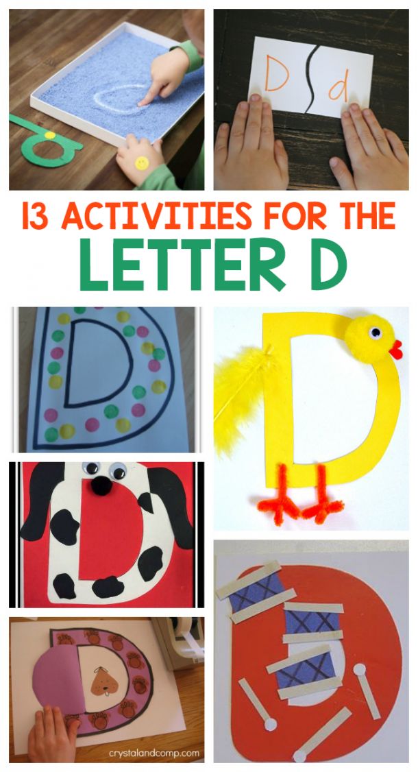 letter d activities for kids to do with the letter d