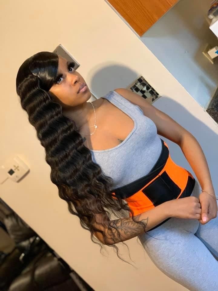 Frontal Wig Hairstyles, Hair Crimper, Birthday Hairstyles, Crimped Hair, Frontal Hairstyles, Girls Hairstyles Braids, Hair Laid, Dope Hairstyles, Front Lace Wigs Human Hair