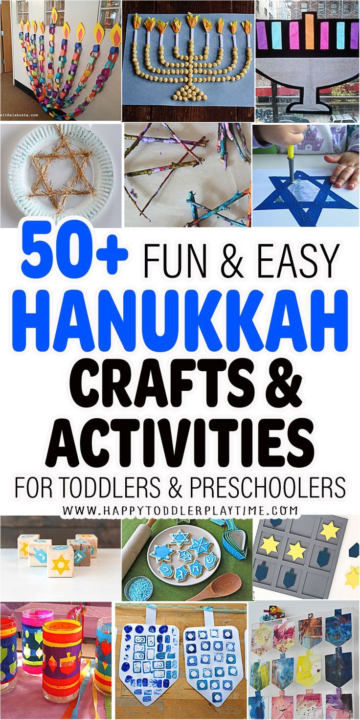 some crafts and activities for kids to do with their teacher's hands on hanukkah