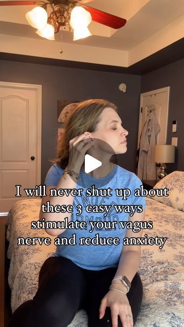 Vagus Nerve Massage, Vagus Nerve Exercise, Vagus Nerve Healing, Vegas Nerve, Ear Pulling, Vagus Nerve Damage, Rest And Digest, Regulate Your Nervous System, Ear Massage