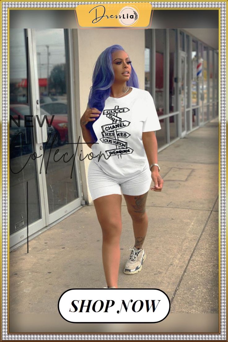 Sportswear T-shirts and Shorts Two Piece Set Sporty Pants, Flat Pant, T Shirt And Shorts, Two Piece Sets, Two Piece Set, Fashion Flats, 1 Million, Above Knee, Fashion Pants