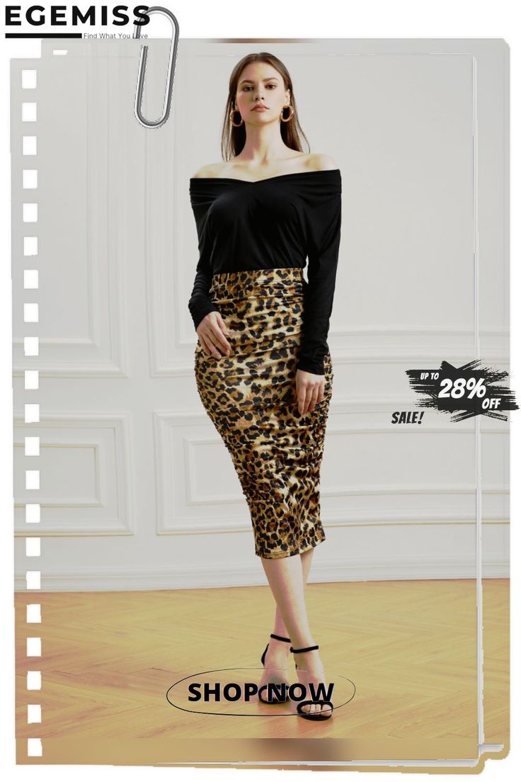 Skinny Leopard Lady Skirt Women Skirts, Skirts For Women, Body Con Skirt, Unique Designers, Womens Skirt, Online Shopping, Skirt, For Women